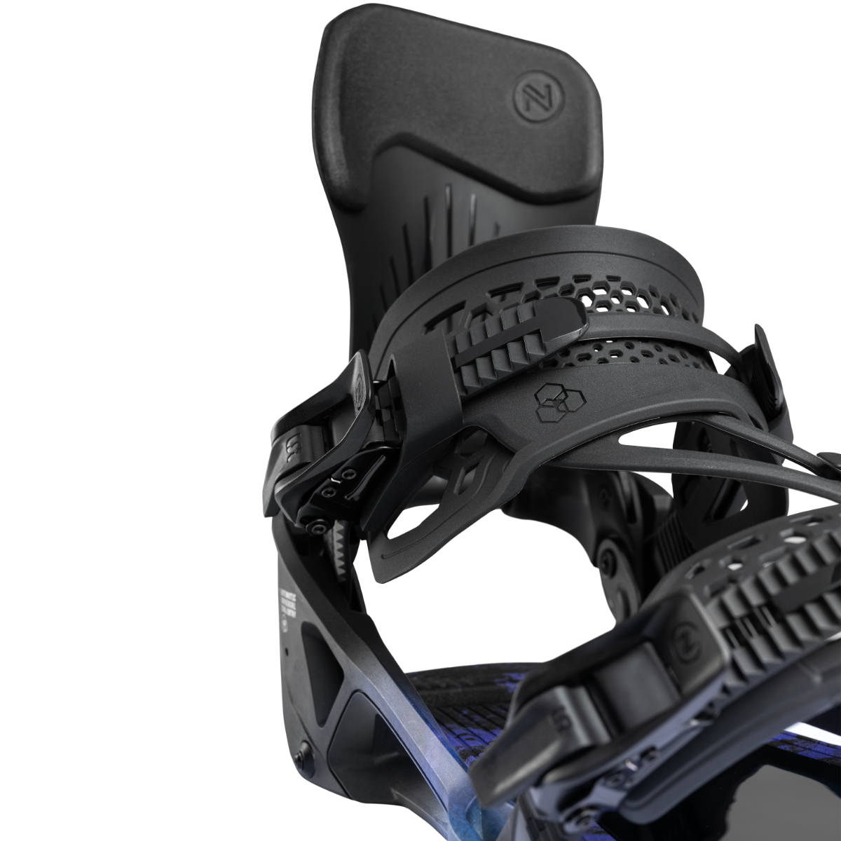 Nidecker Supermatic LT Snowboard Bindings 2025/26 (Bio Black) - Wet N Dry Boardsports 8