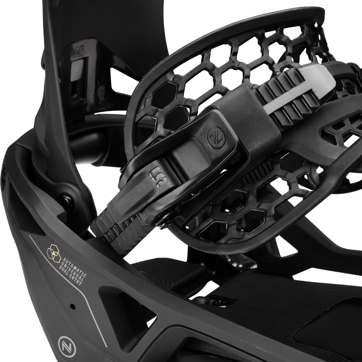 Nidecker Supermatic OG Snowboard Bindings 2026/27 (Black) - Wet N Dry Boardsports 3