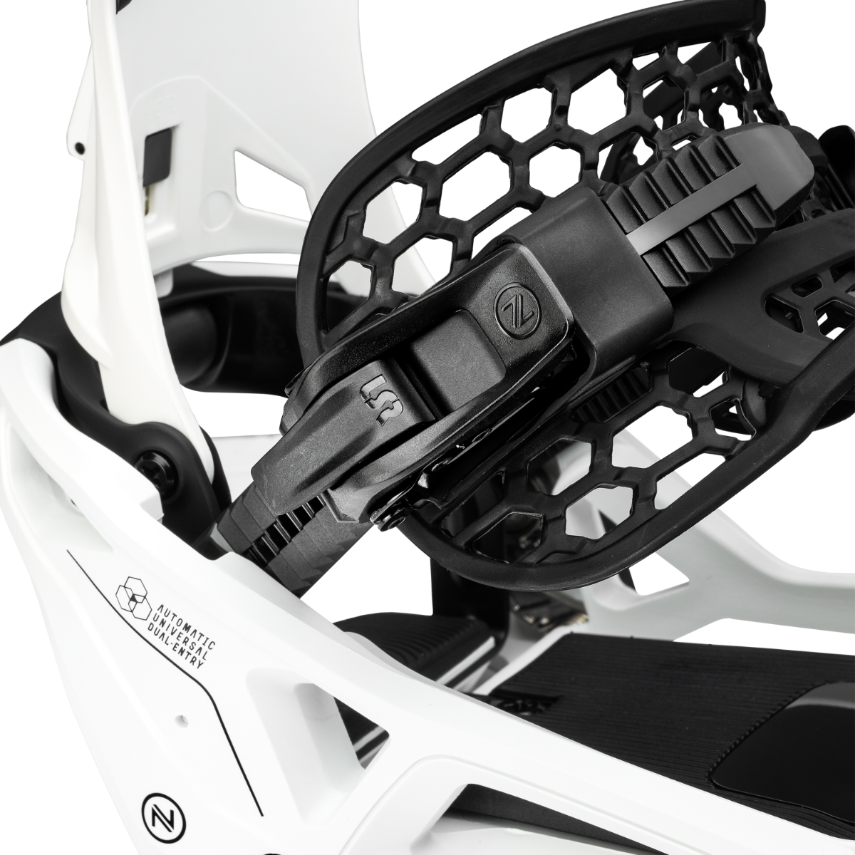 Nidecker Supermatic OG Snowboard Bindings 2026/27 (White) - Wet N Dry Boardsports 4