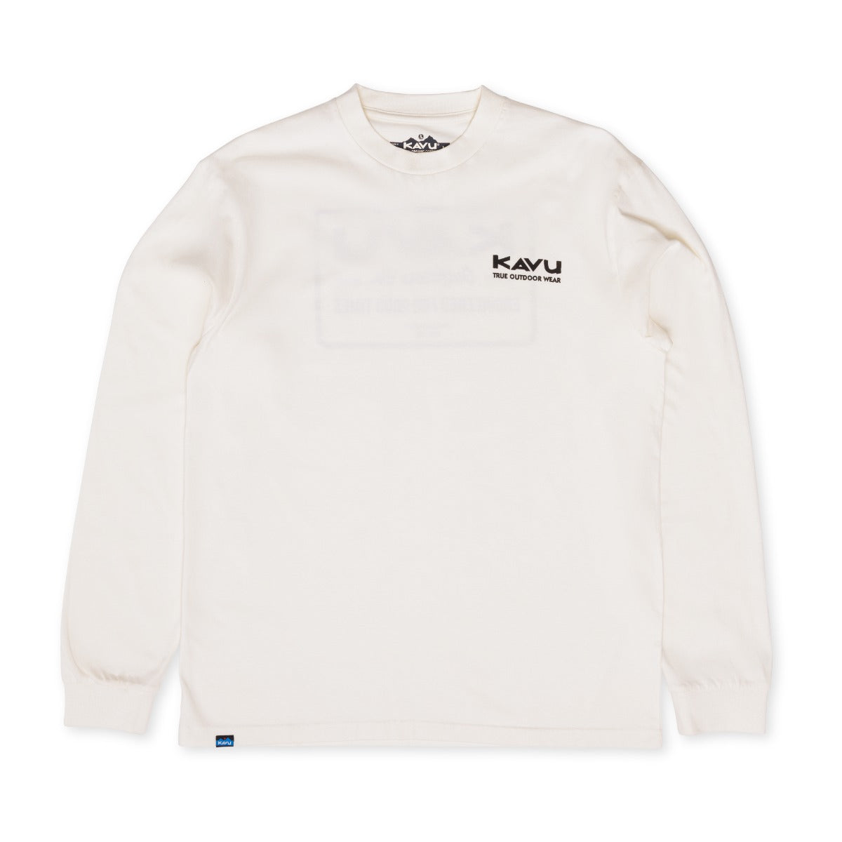 Kavu LS Engineered T-Shirt (Off White) - Wet N Dry Boardsports