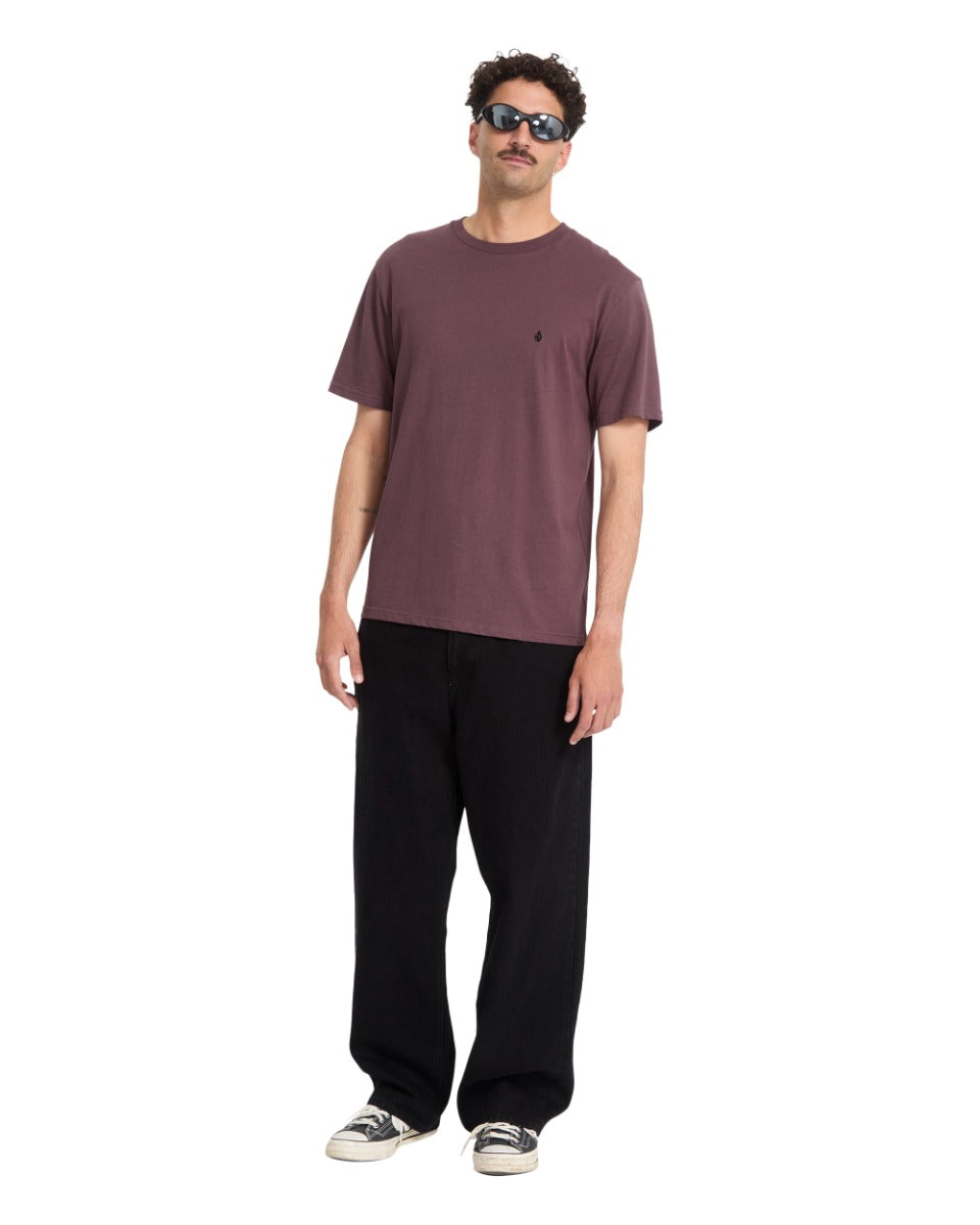 Volcom Stone Blanks T Shirt (Maroon) - Wet N Dry Boardsports 5