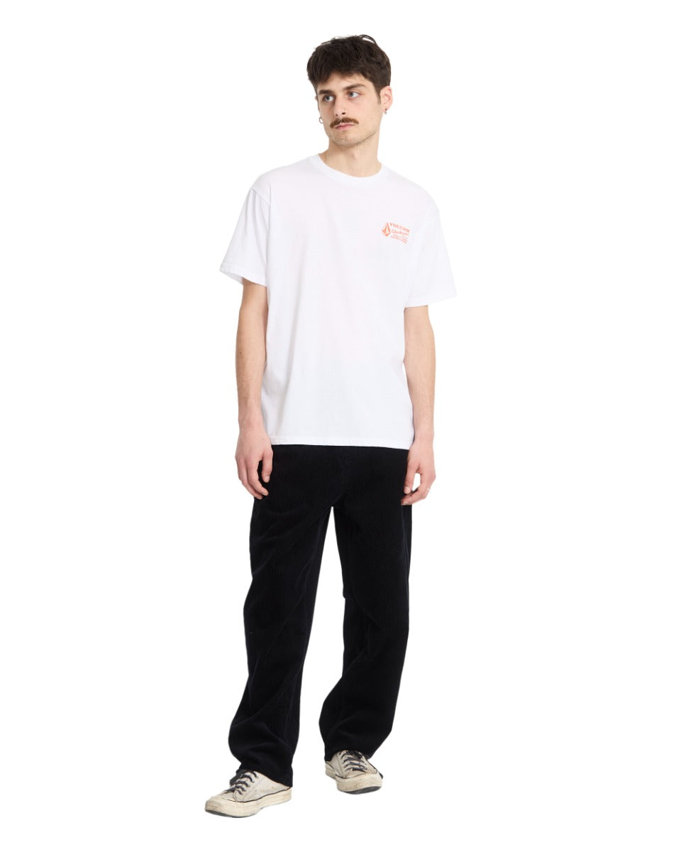 Volcom Workswear T Shirt (White) - Wet N Dry Boardsports 4