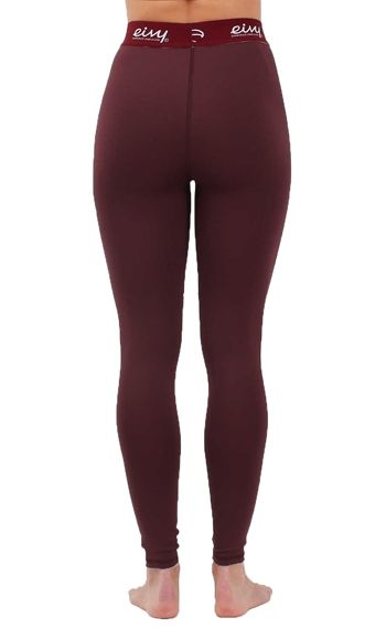Eivy Womens Icecold Base Layer Pants 2019 (Wine) - Wetndry Boardsports