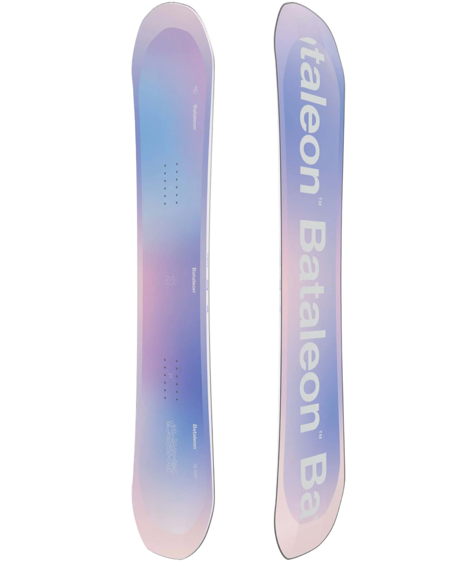 Bataleon Feel Better Womens Snowboard 2026 - Wetndry Boardsports - Side Angle