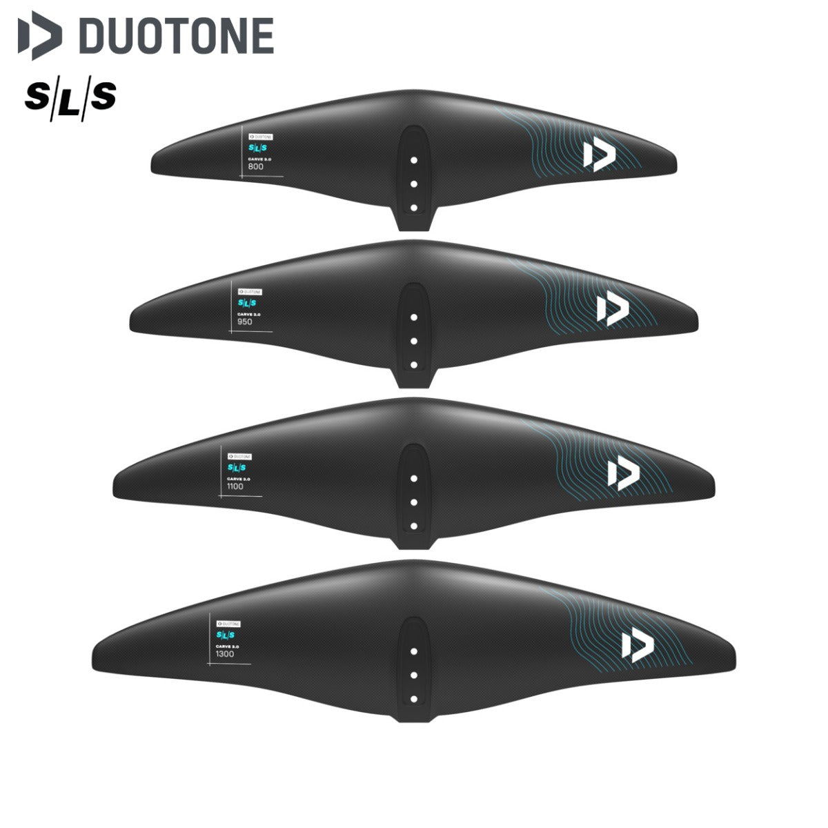 Duotone Carve 3.0 SLS Front Wing Range - Wet N Dry Boardsports