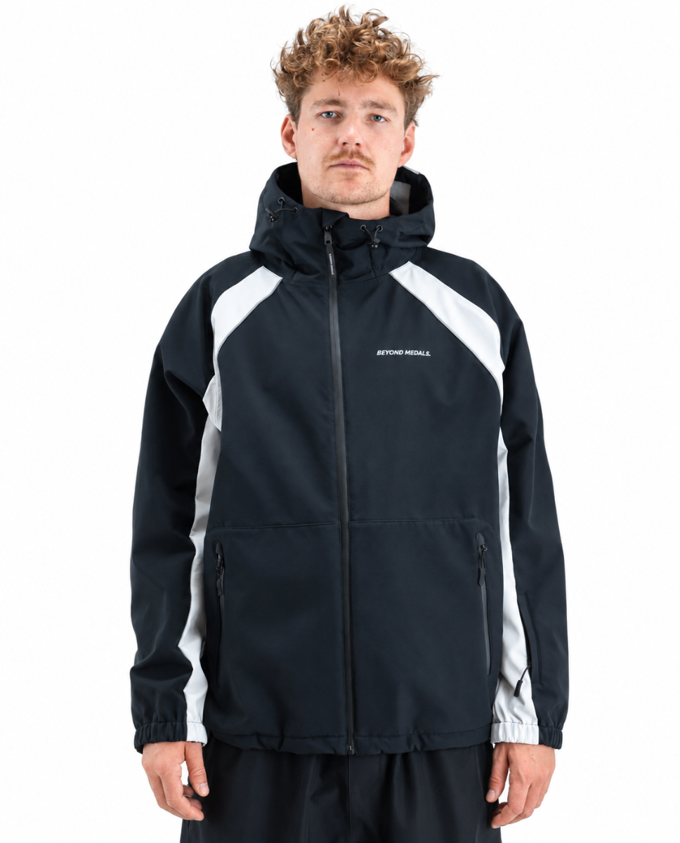 Beyond Medals Softshell Ski/Snowboard Jacket Unisex (Black) - Wetndry Boardsports