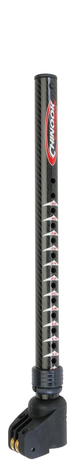 Chinook Skinny Med Mast Extension Carbon 32cm Uni Pin