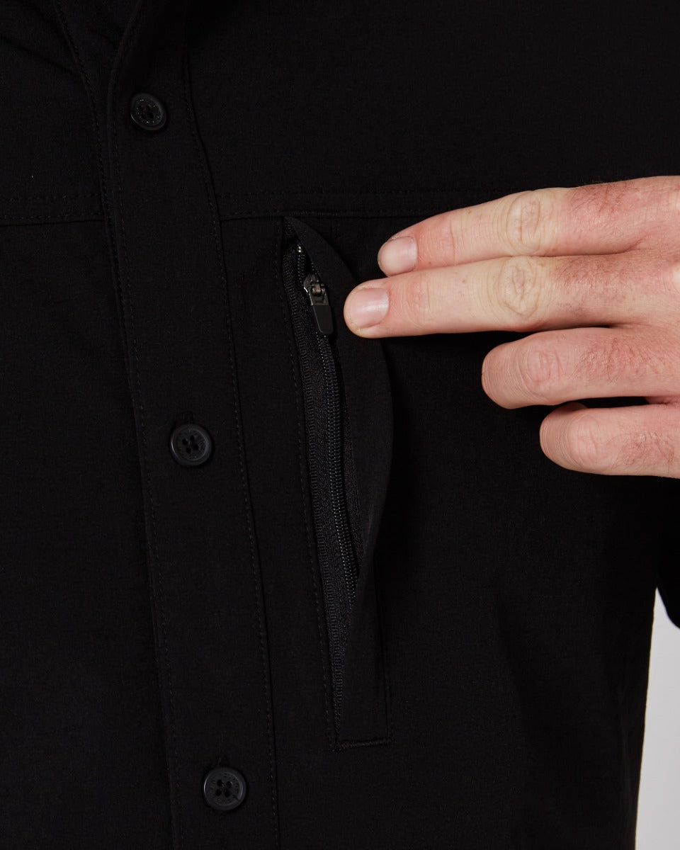 Follow Sun Shirt L/S (Black) - Wet N Dry Boardsports 5