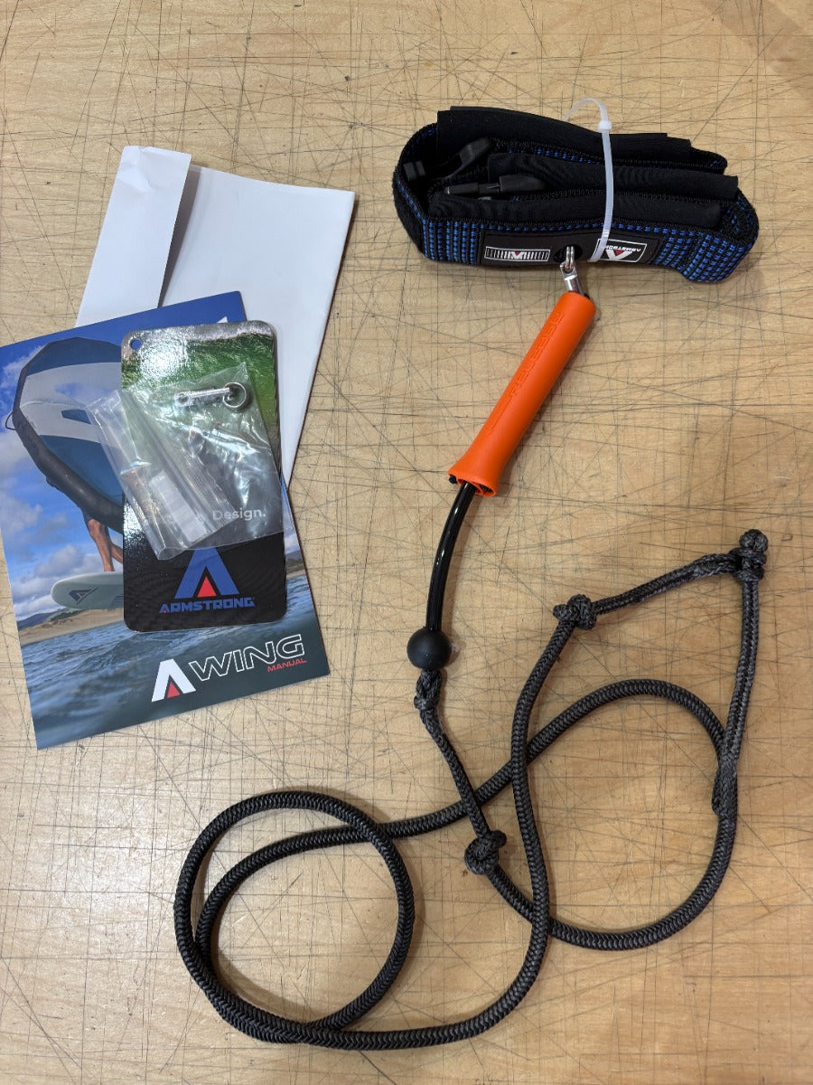 Armstrong A-Wing Ultimate Waist Leash - Wet N Dry Boardsports 2