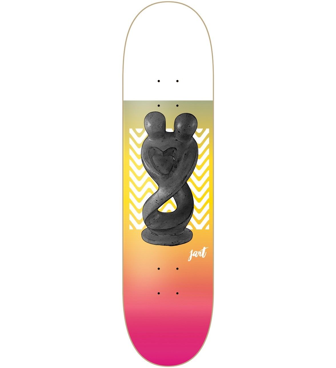 Jart Museum Skateboard Deck (7.87)