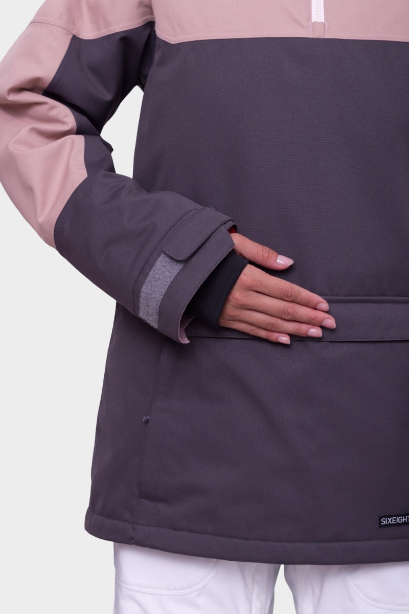 686 Upton Insulated Anorak (Charcoal) - Wet N Dry Boardsports
