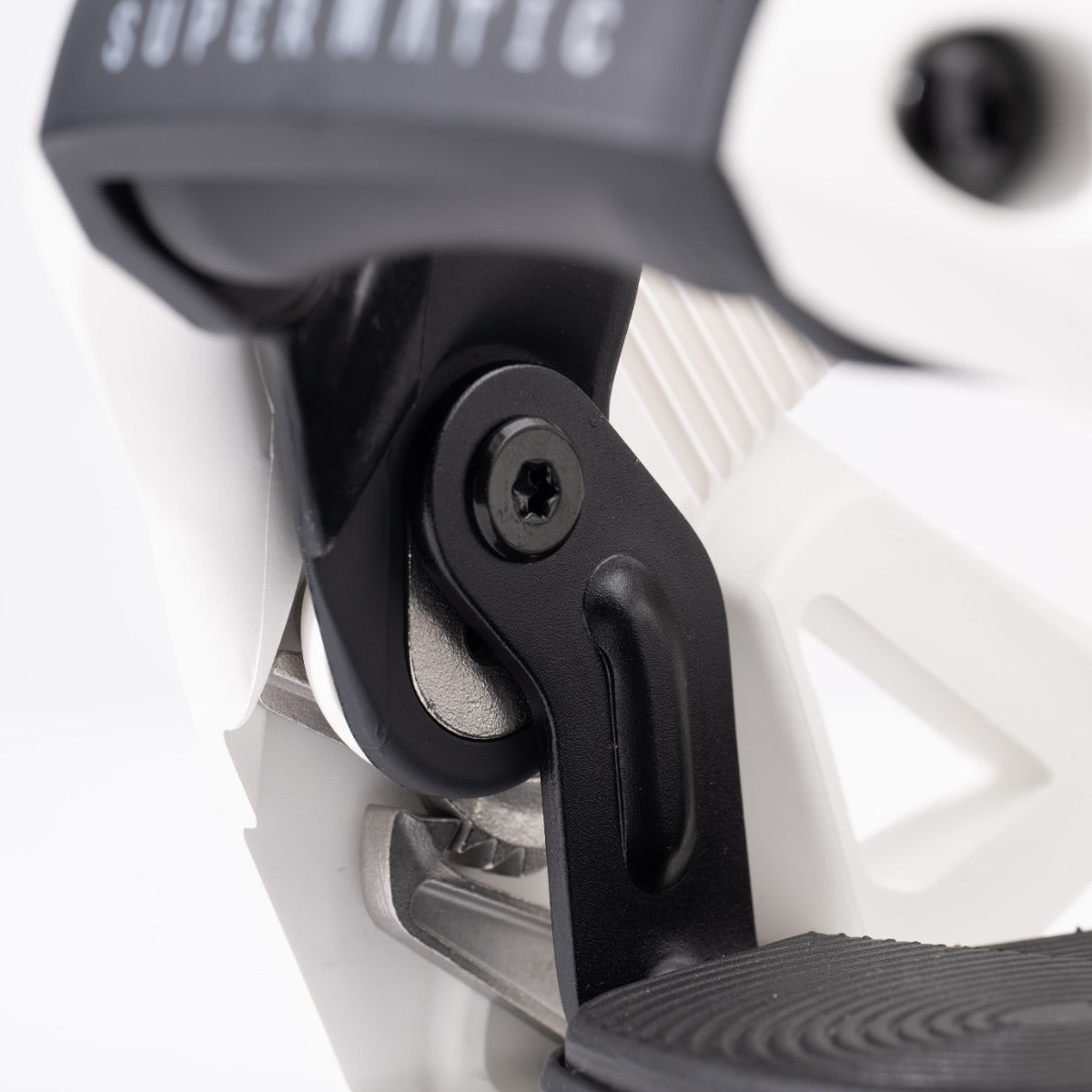 Nidecker Supermatic Snowboard Bindings 2025 (White) 8- Wet N Dry Boardsports