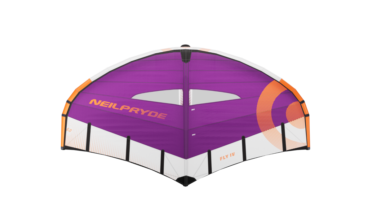 Neil Pryde Fly IV 2026 (Purple/Orange) - Wet N Dry Boardsports 4