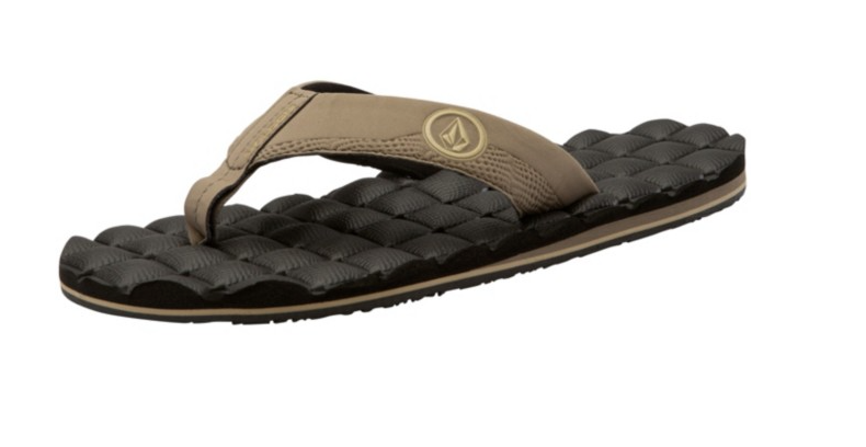 Volcom Recliner Sandal (Khaki) - Wet N Dry Boardsports