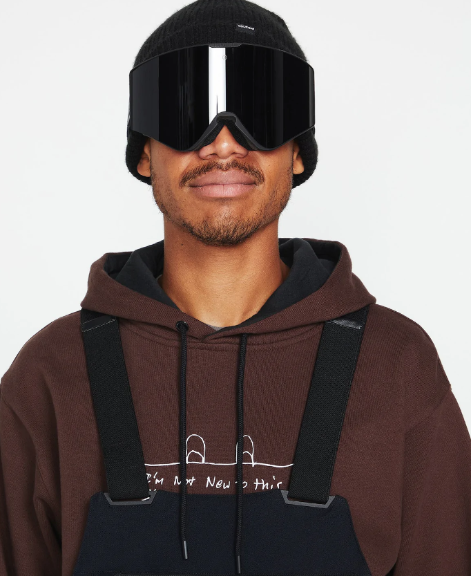 Volcom Roan Bib Overall (Black) - Wet N Dry Boardsports