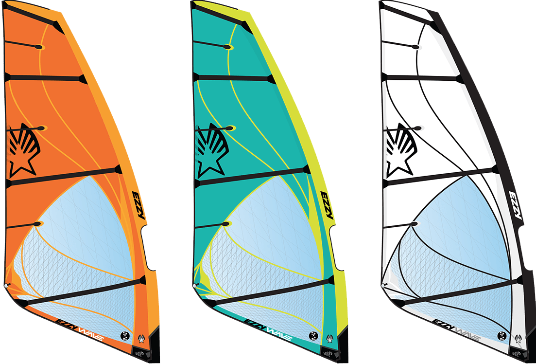 Ezzy Wave Windsurf Sail 2024 - Wet N Dry Boardsports