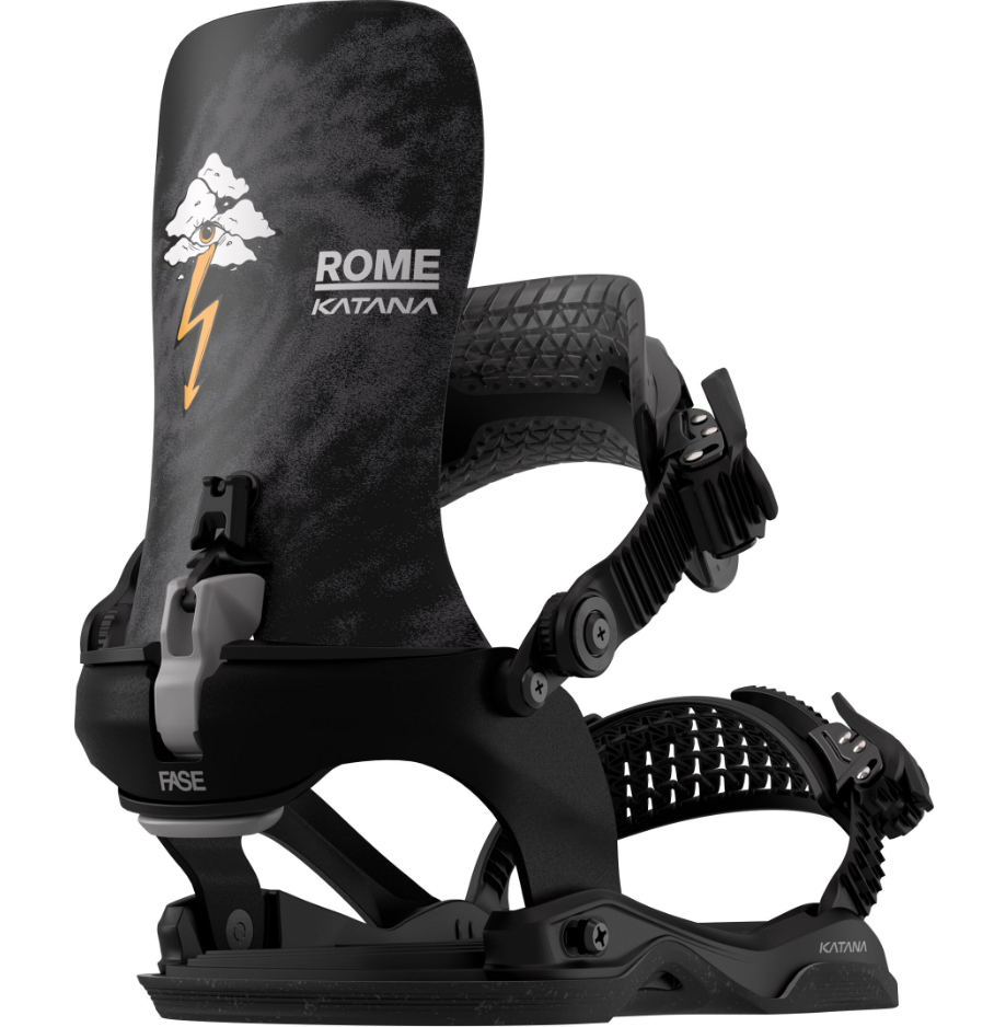 FASE Rome Katana Pro Snowboard Bindings 2027 - Wetndry Boardsports - Highback