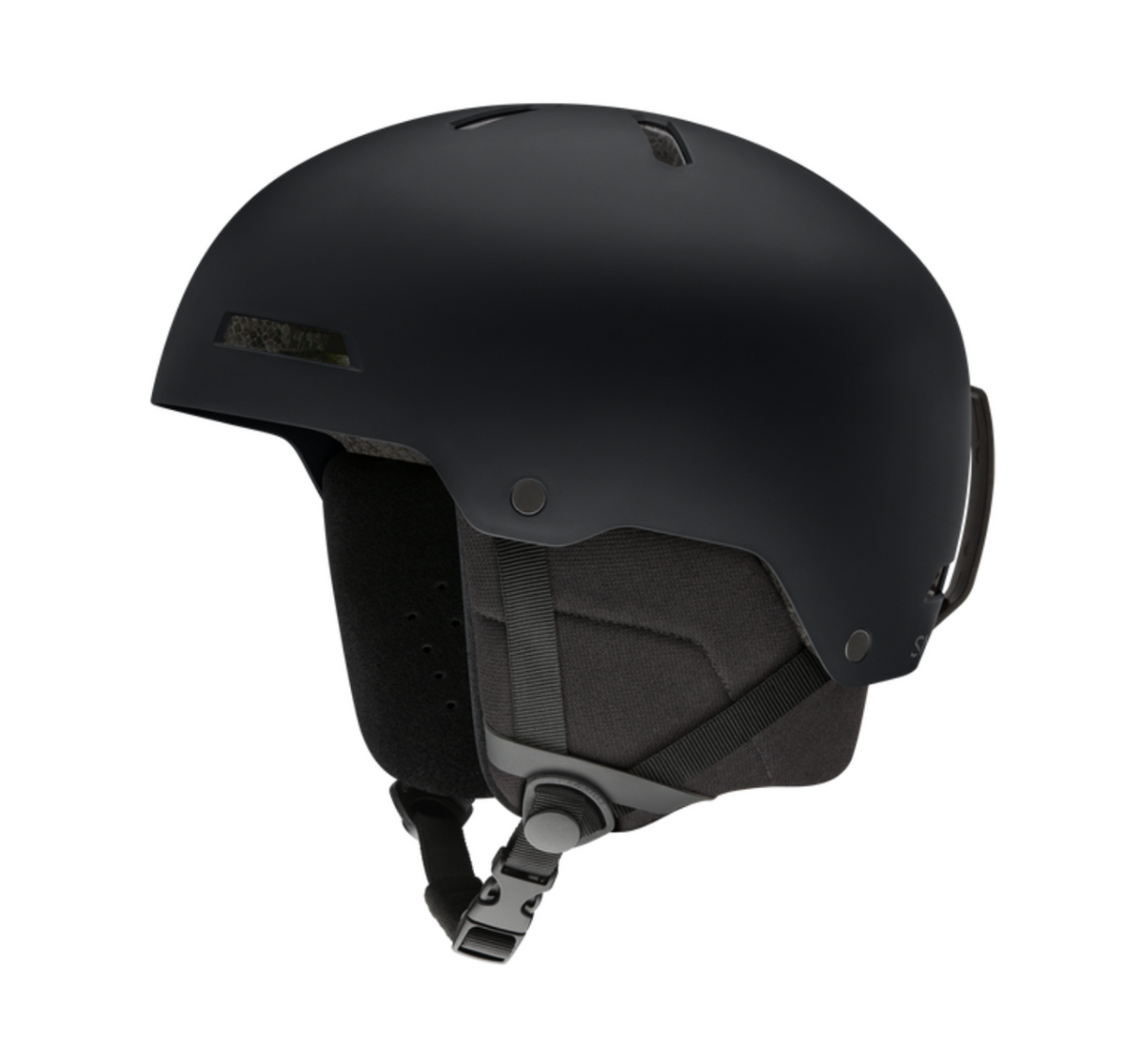 Smith Rodeo Snow Helmet (Matte Black) - Wet N Dry Boardsports 1
