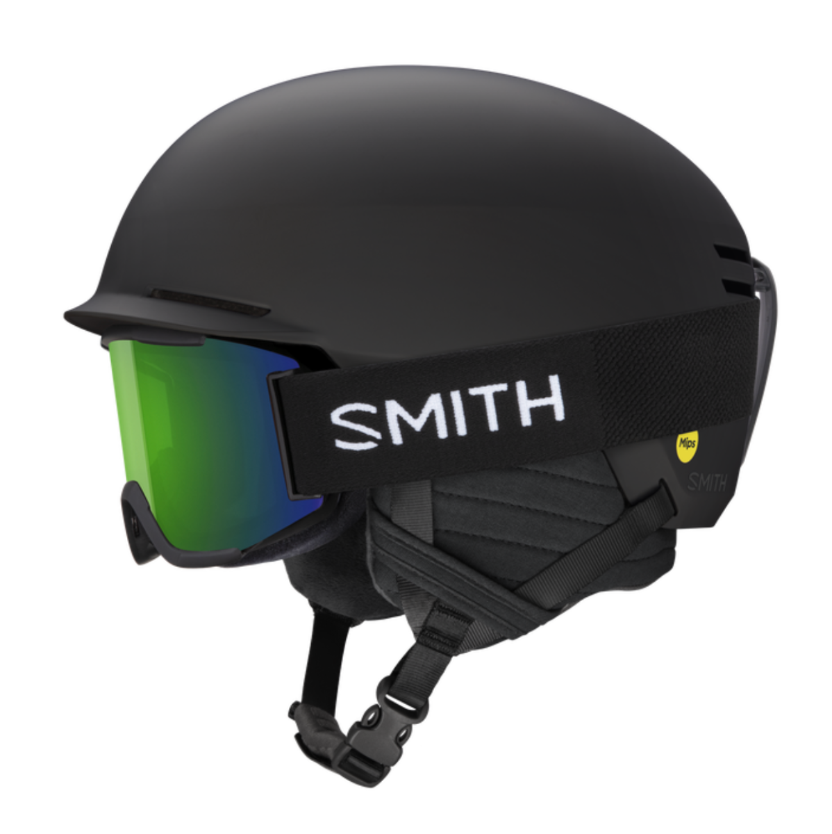Smith Scout Snow Helmet (Matte Black) - Wet N Dry Boardsports 2