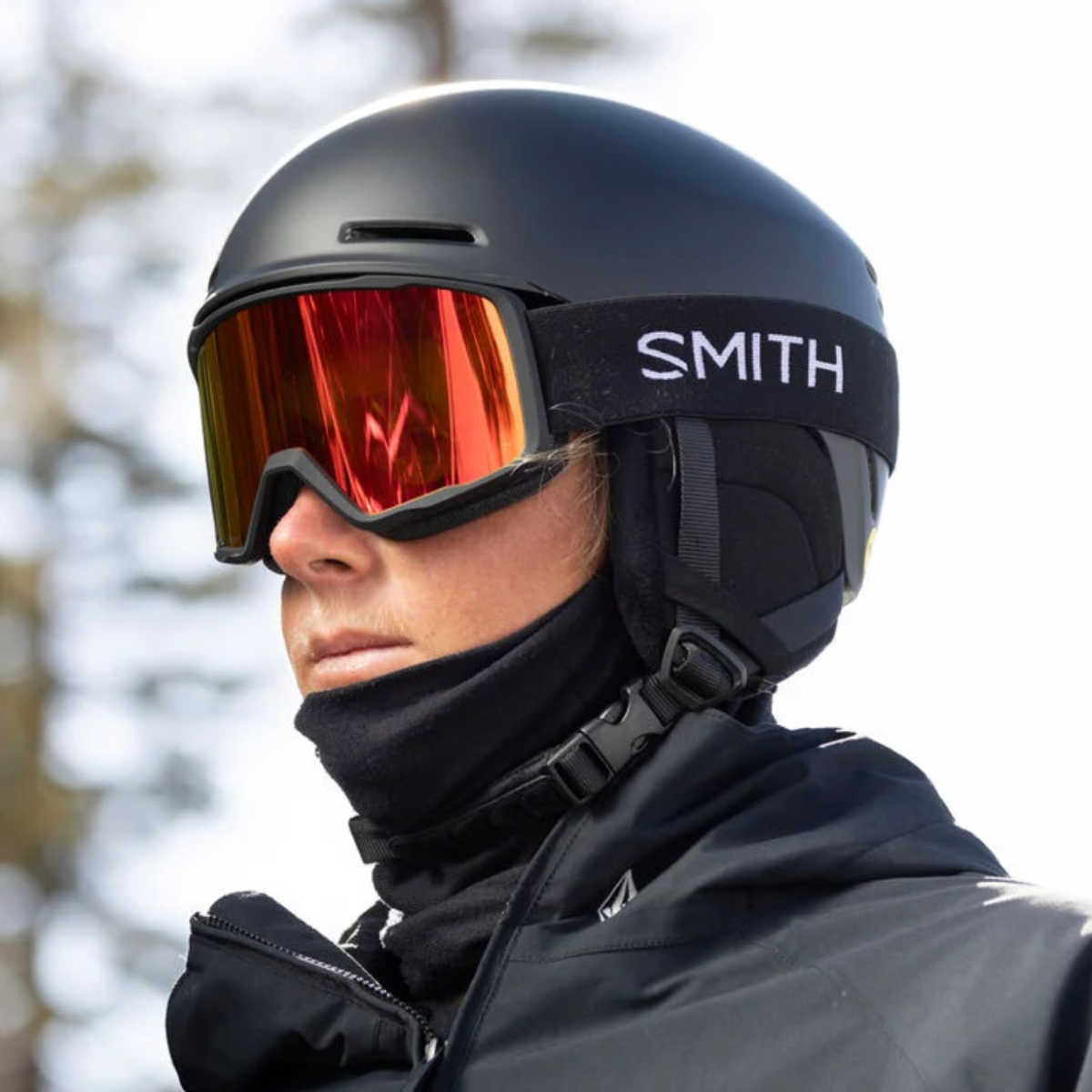 Smith Method Mips Snow Helmet (Matte Black) - Wet N Dry Boardsports 4