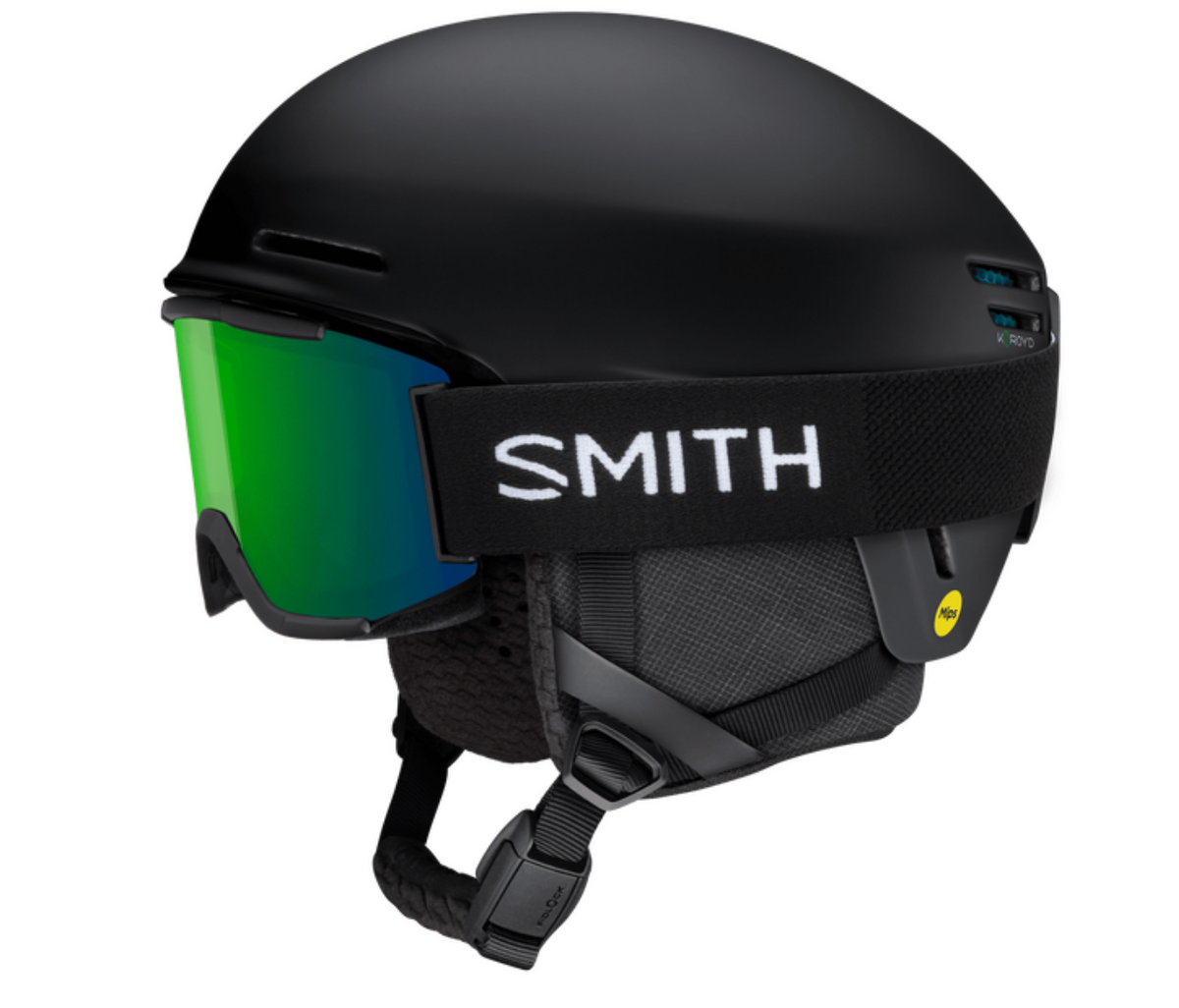 Smith Method Pro Mips Snow Helmet (Matte Black) - Wet N Dry Boardsports 1