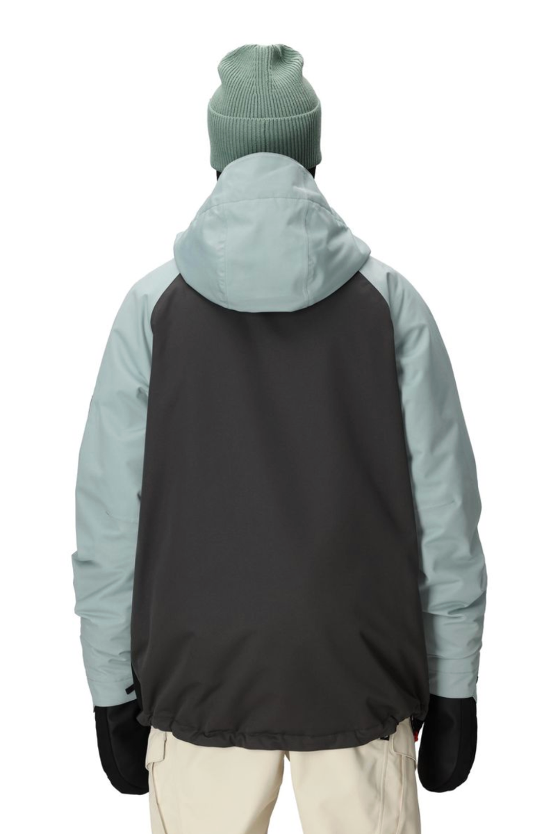 686 Geo Insulated Snowboard/Ski Jacket (Dusty Marine Colorblock) - Wetndry Boardsports - Back