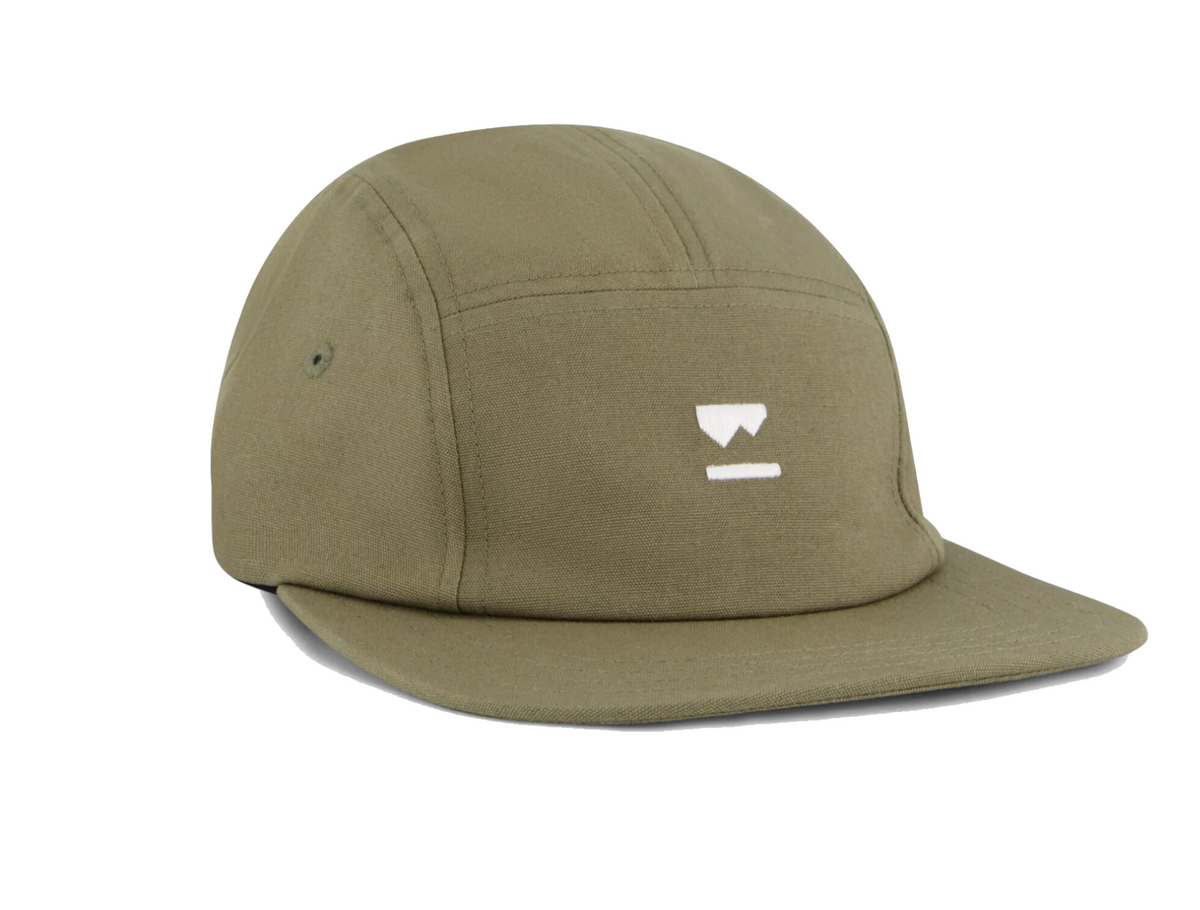 Mons Royale Ridgeline 5 Panel Cap (Olive) - Wet N Dry Boardsports 1