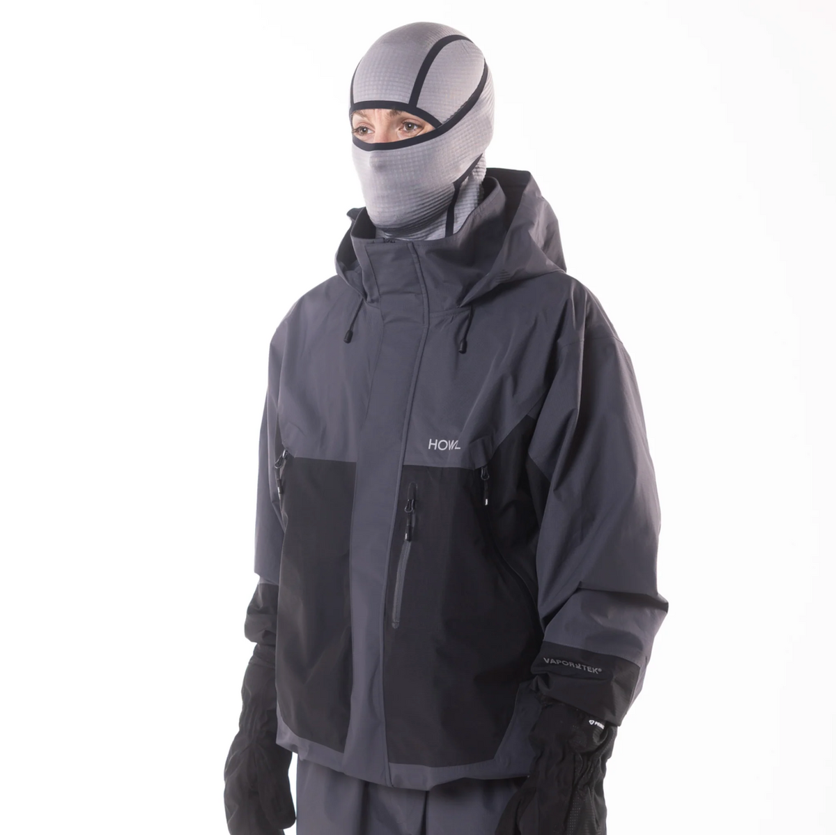 Howl Supply Shell Ski/Snowboard Jacket (Black) - Wet N Dry Boardsports 1