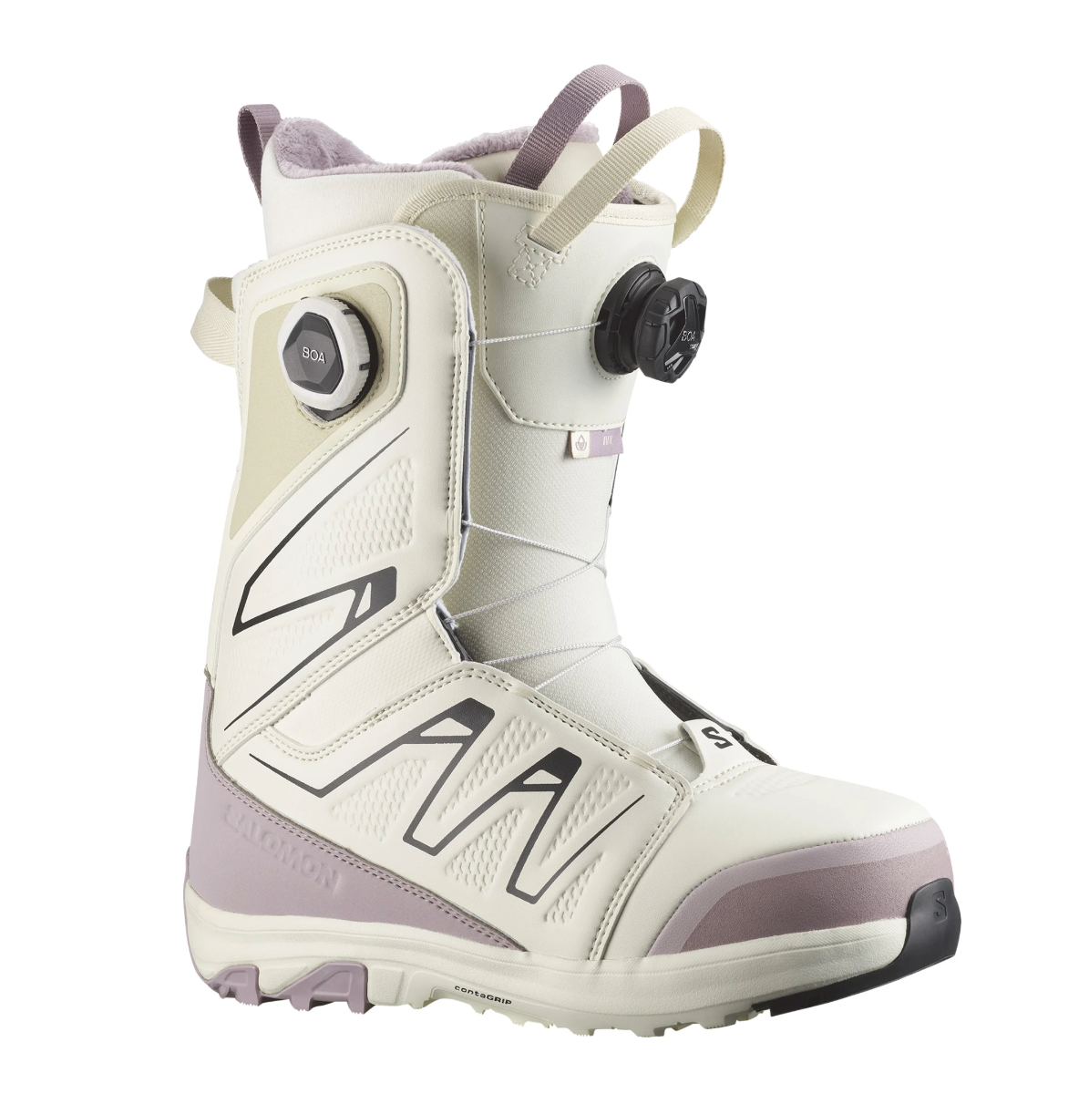 Salomon Womens Ivy Boa SJ Snowboard Boots (Icicle Nirvana) - Wetndry Boardsports