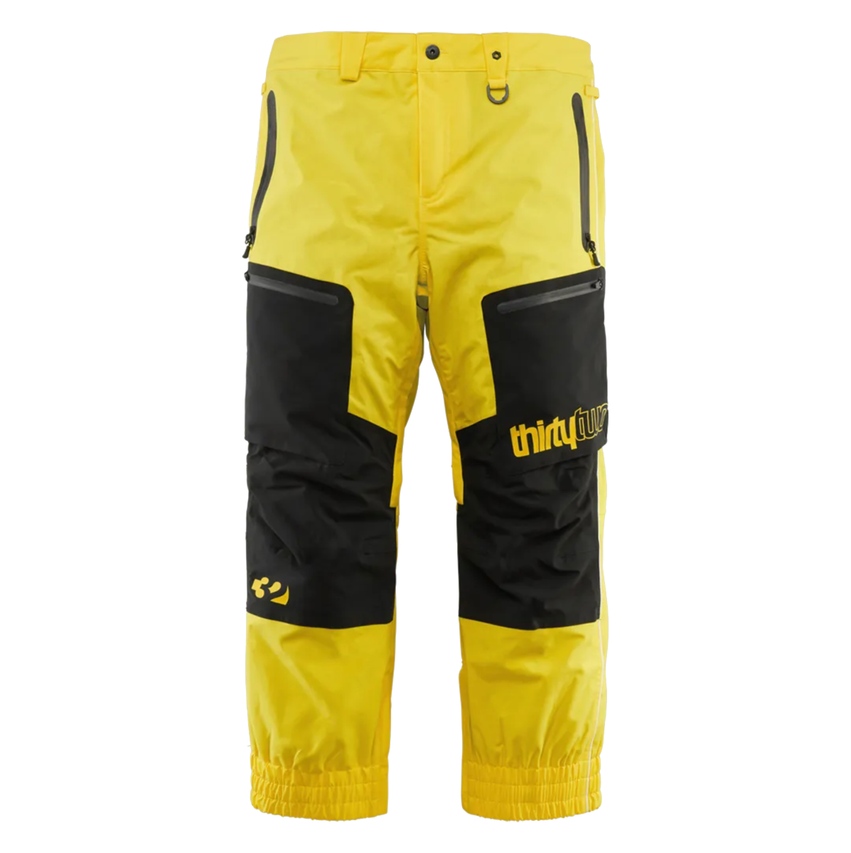 ThirtyTwo Sono XLT X Walker Snowboard/Ski Pants (Black/Yellow) - Wet N Dry Boardsports