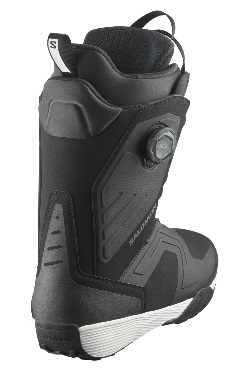 Salomon Dialogue Dual Boa WIDE Snowboard Boots (Black) - Wetndry Boardsports - Back