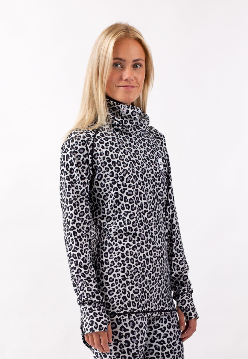 Eivy Icecold Gaiter Base Layer Top (Snow Leopard) - Wetndry Boardsports - 1