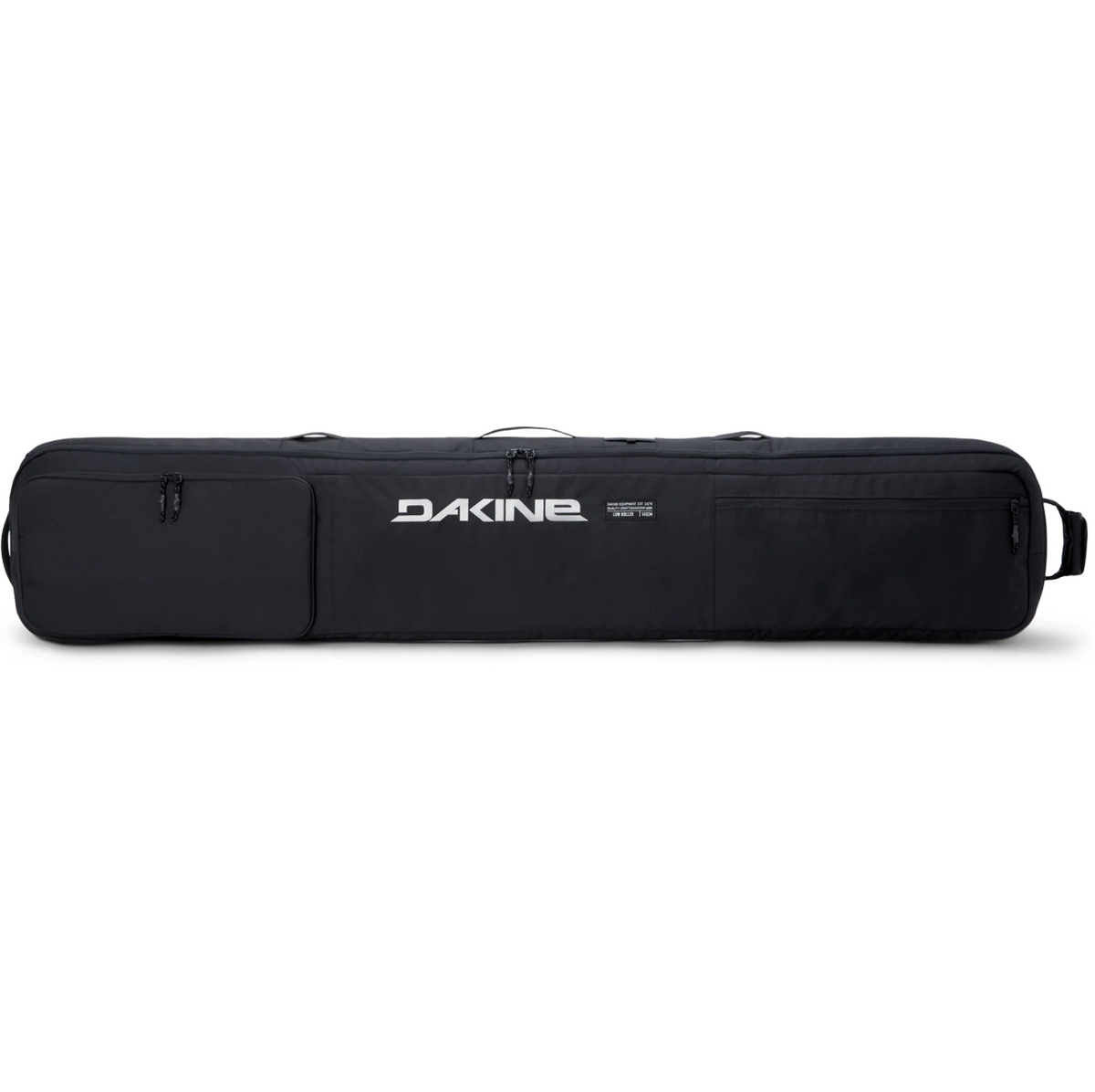 Dakine Low Roller Wheeled Snowboard Bag (Black) - Wet N Dry Boardsports