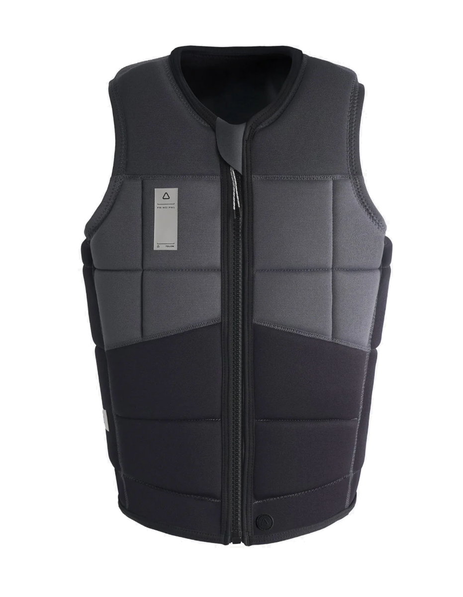 Follow Principal Impact Vest (Charcoal) - Wetndry Boardsports