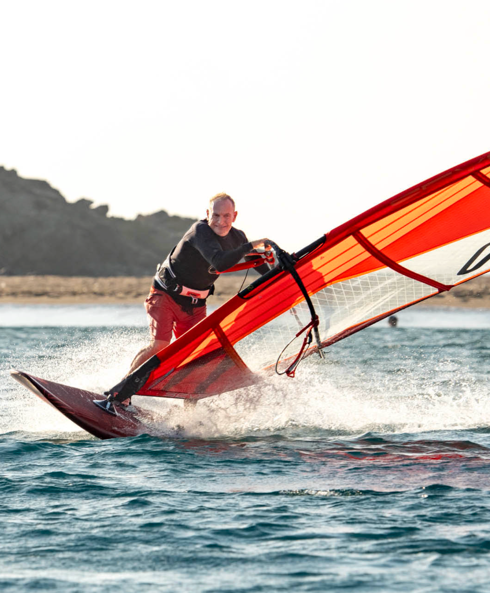 Severne Verso Windsurf Board 2026 - Wetndry Boardsports - Action