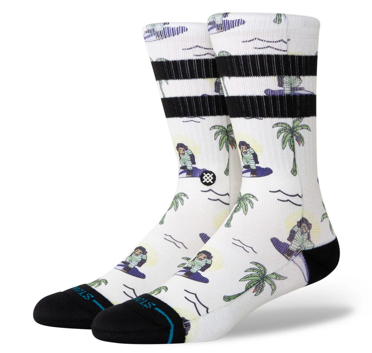 Stance Surfing Monkey Crew Sock - Wet N Dry Boardsports 1