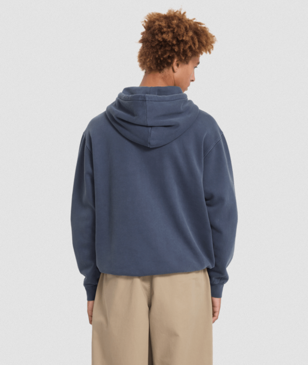 Volcom Single Stone PW PO Hoodie (Storm Blue) - Wetndry Boardsports - Back