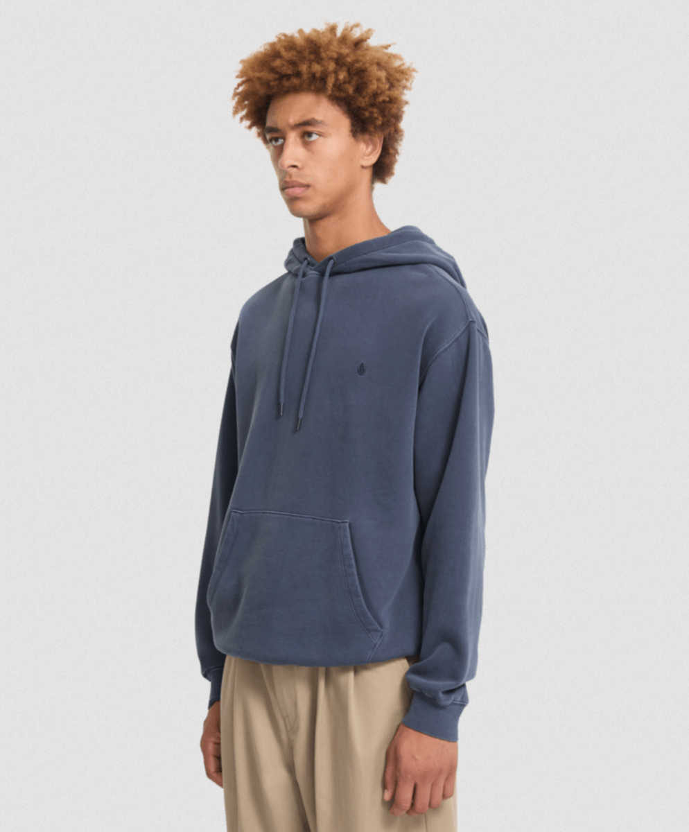 Volcom Single Stone PW PO Hoodie (Storm Blue) - Wetndry Boardsports - Side