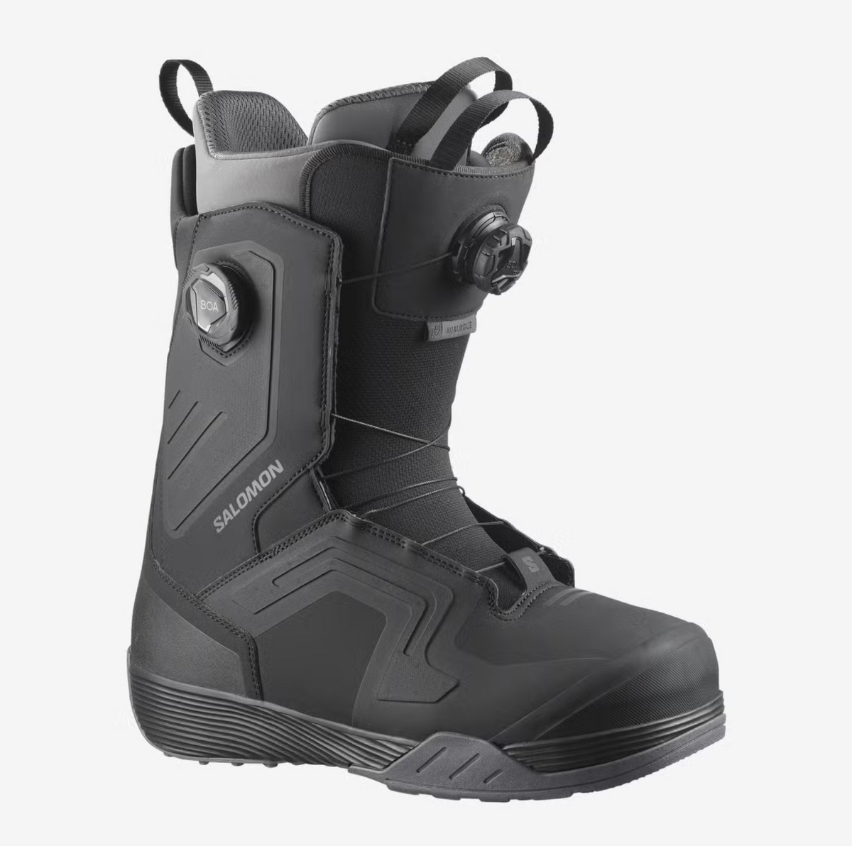 Salomon Dialogue Dual Boa Wide Snowboard Boots (Black) - Wetndry Boardsports