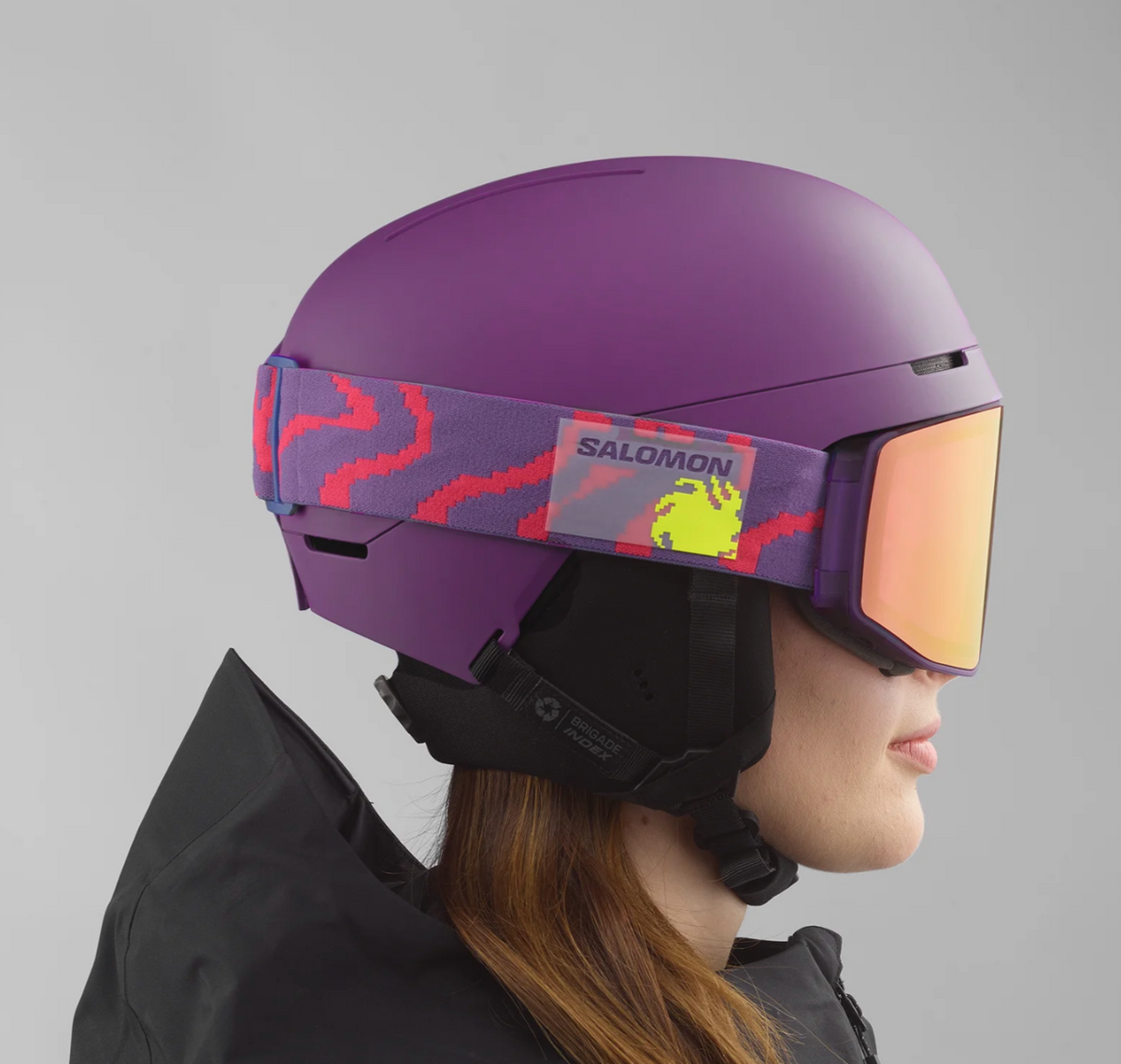 Salomon Brigade Index MIPS Snowboard/Ski Helmet ( Pansy ) 1