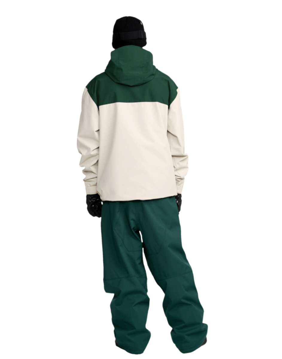 Volcom Buckthreeeighty Snowboard/Ski Jacket (Stone) - Wetndry Boardsports - Back2