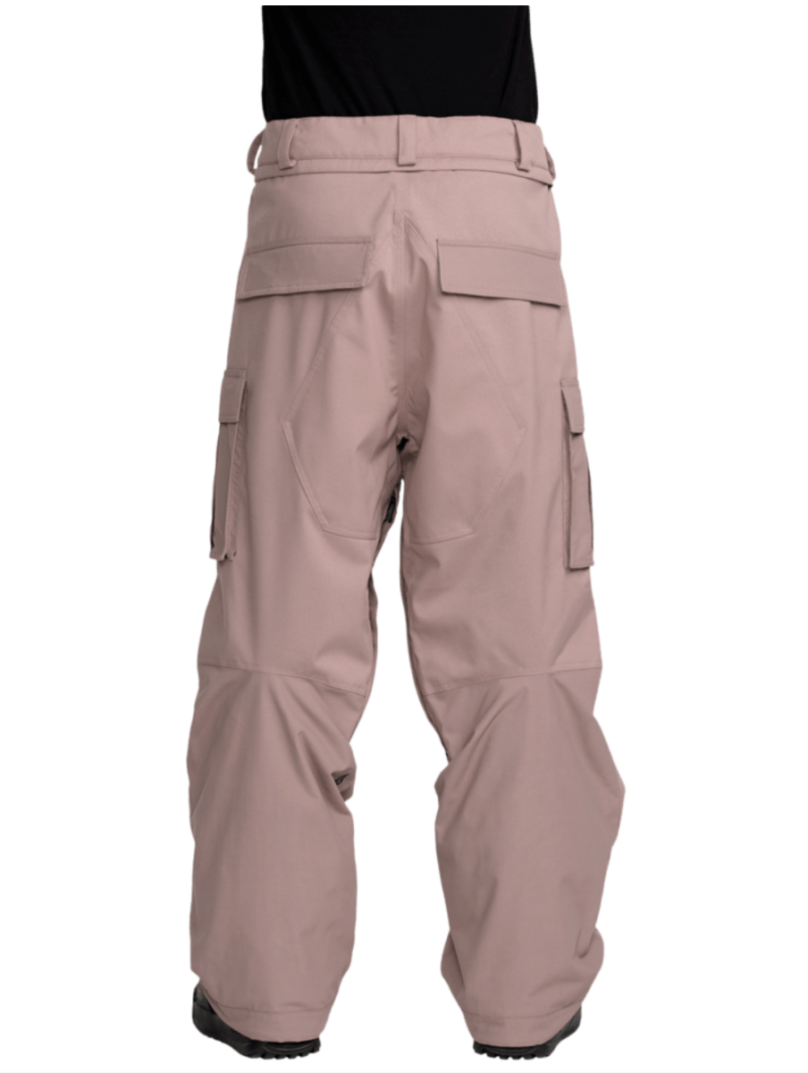 Volcom NWRK Baggy Snowboard/Ski Pant (Mauve) - Wetndry Boardsports - Back