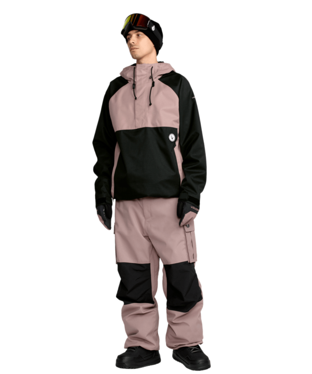 Volcom NWRK Baggy Snowboard/Ski Pant (Mauve) - Wetndry Boardsports - Model