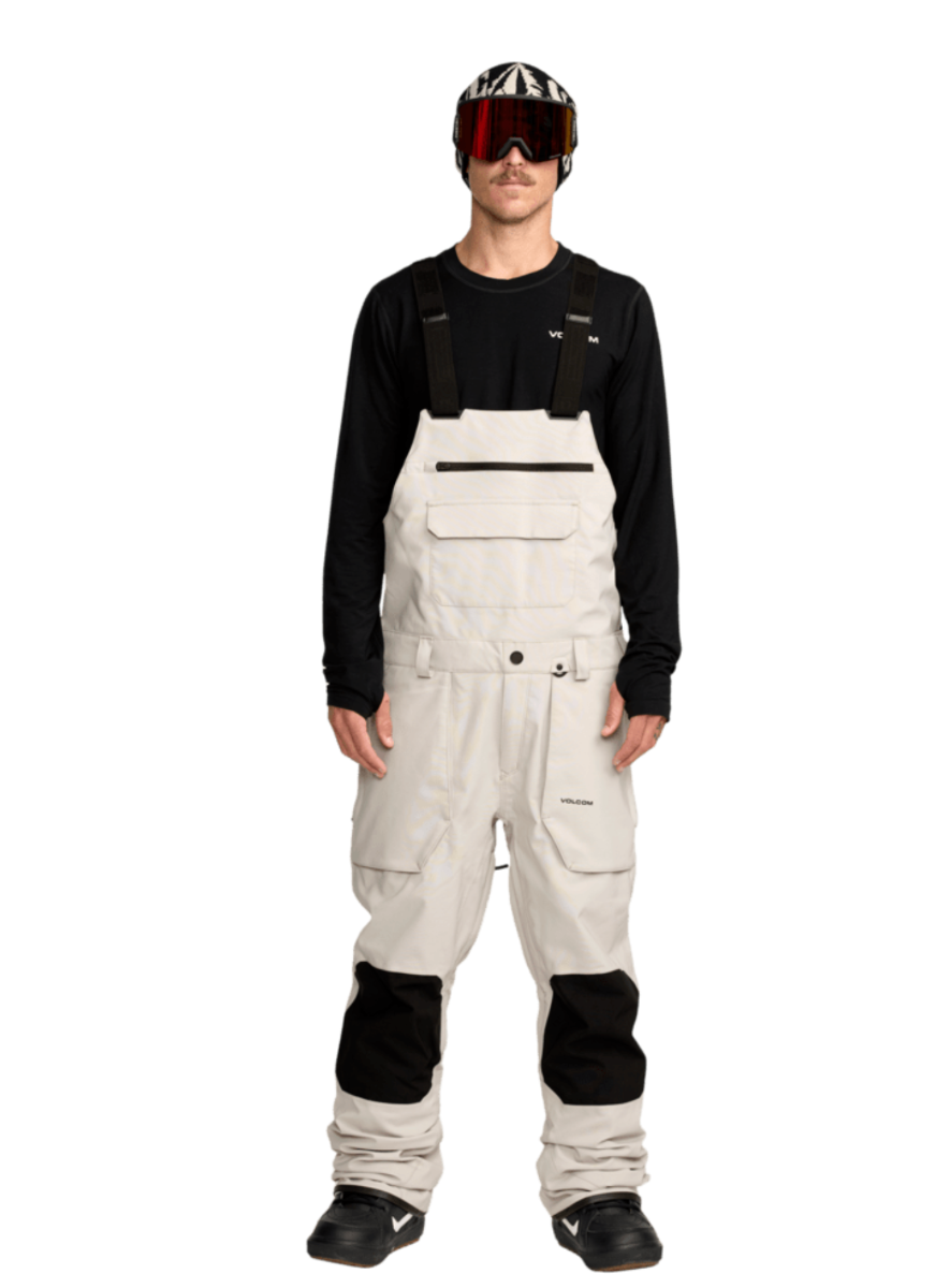 Volcom Roan Snowboard/Ski Bib Pants (Stone) - Wetndry Boardsports