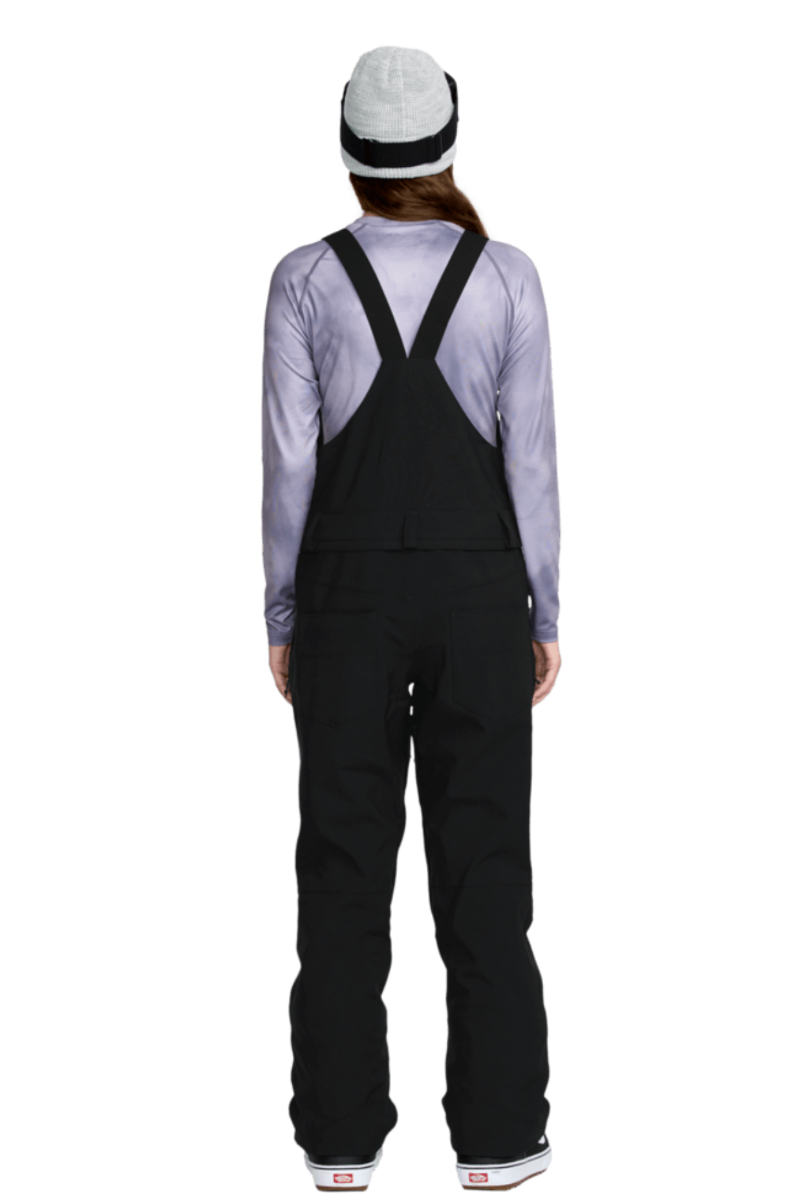 Volcom Swift Snowboard/Ski Bib Overall (Black) - Wet N Dry Boardsports - Back