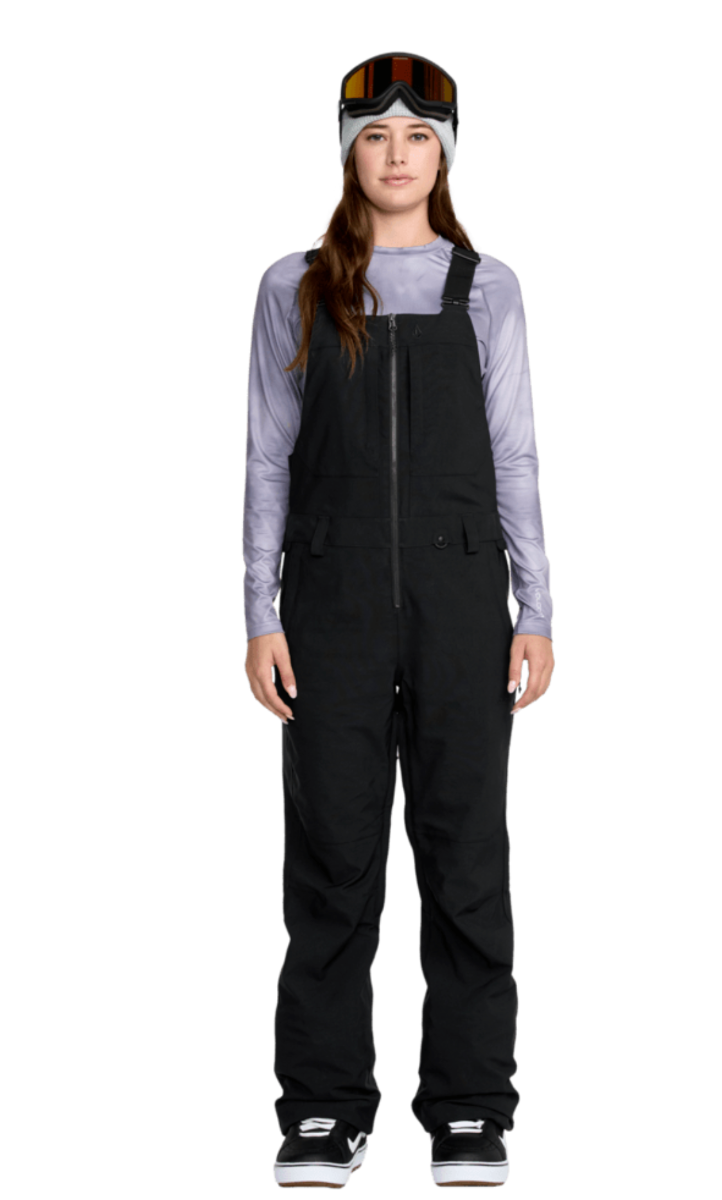Volcom Swift Bib Overall (Black) - Wet N Dry Boardsports
