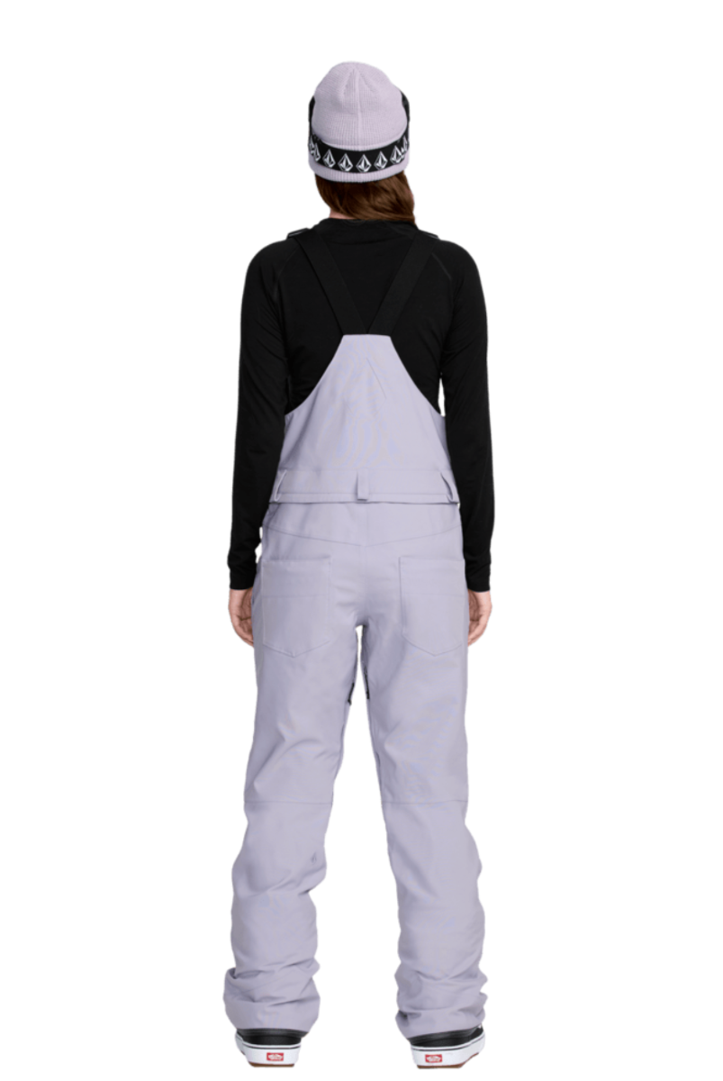 Volcom Swift Snowboard/Ski Bib Overall (Lavender) - Wetndry Boardsports - Back
