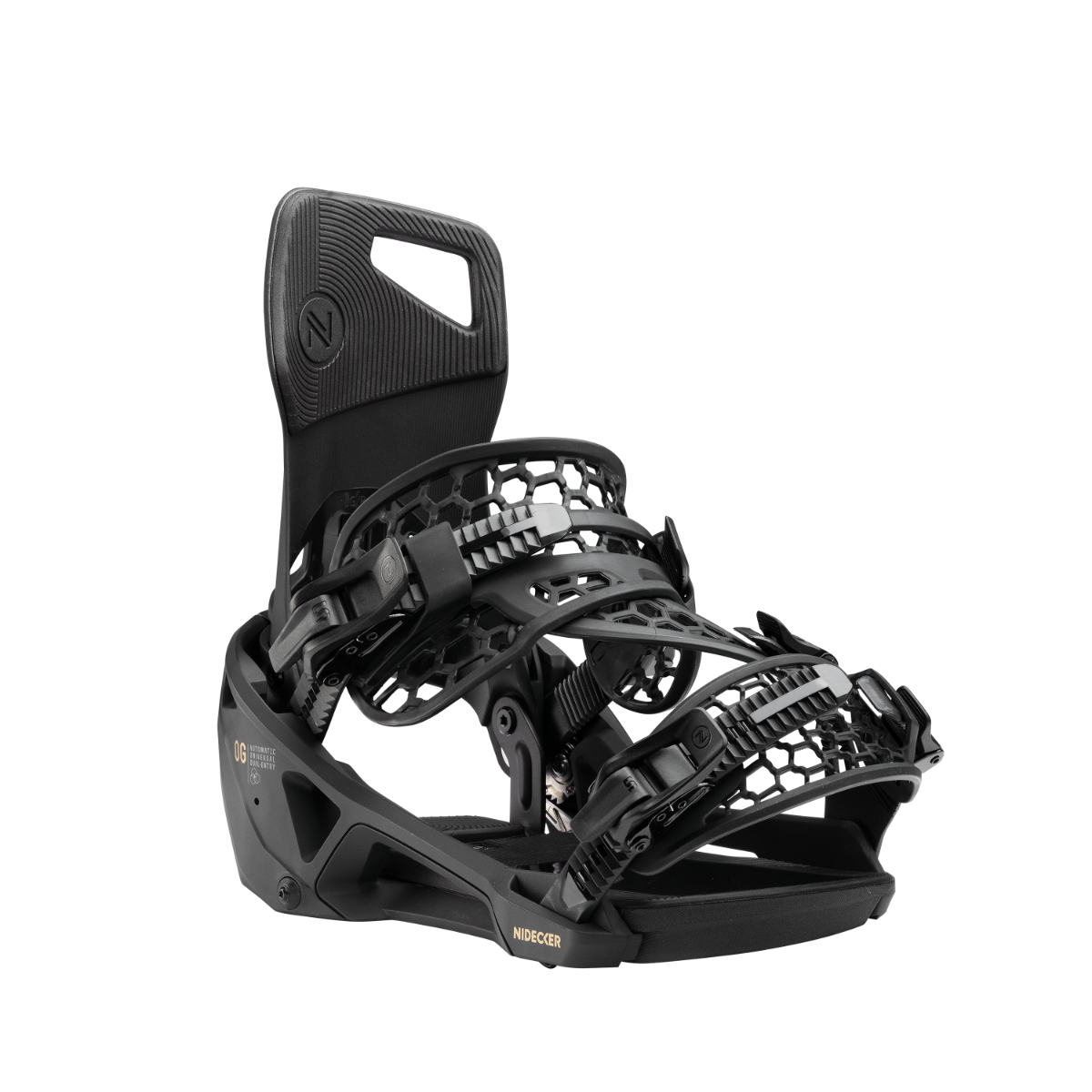 Nidecker Supermatic OG Snowboard Bindings 2026/27 (Black) - Wet N Dry Boardsports 8