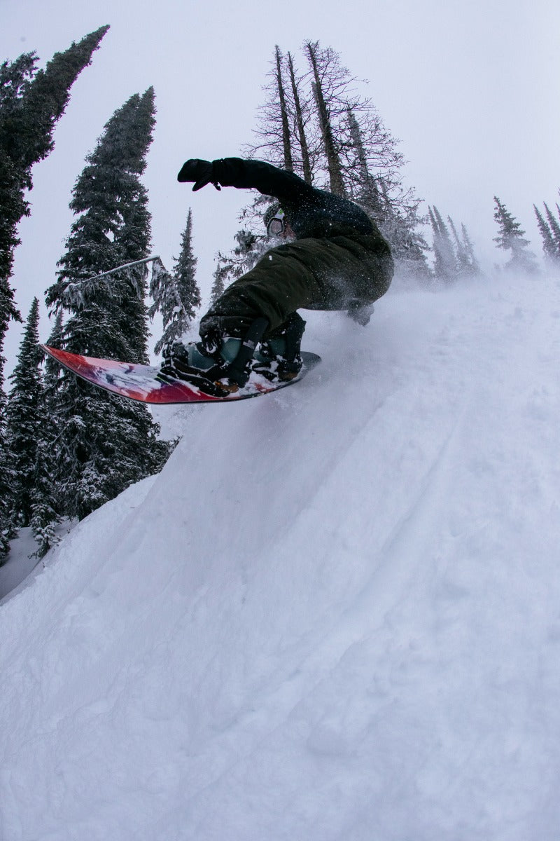 Rome Ravine Snowboard 2027 - Wetndry Boardsports - Action
