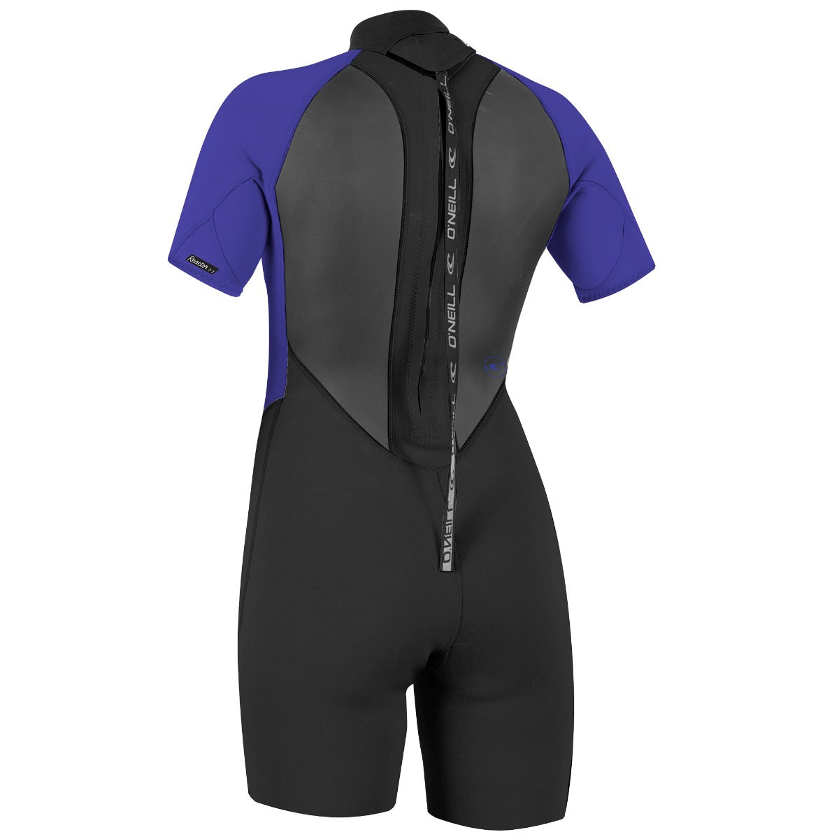 O'Neill Womens Reactor II 2mm Spring Wetsuit (Black/Cobalt) - Wet N Dry Boardsports